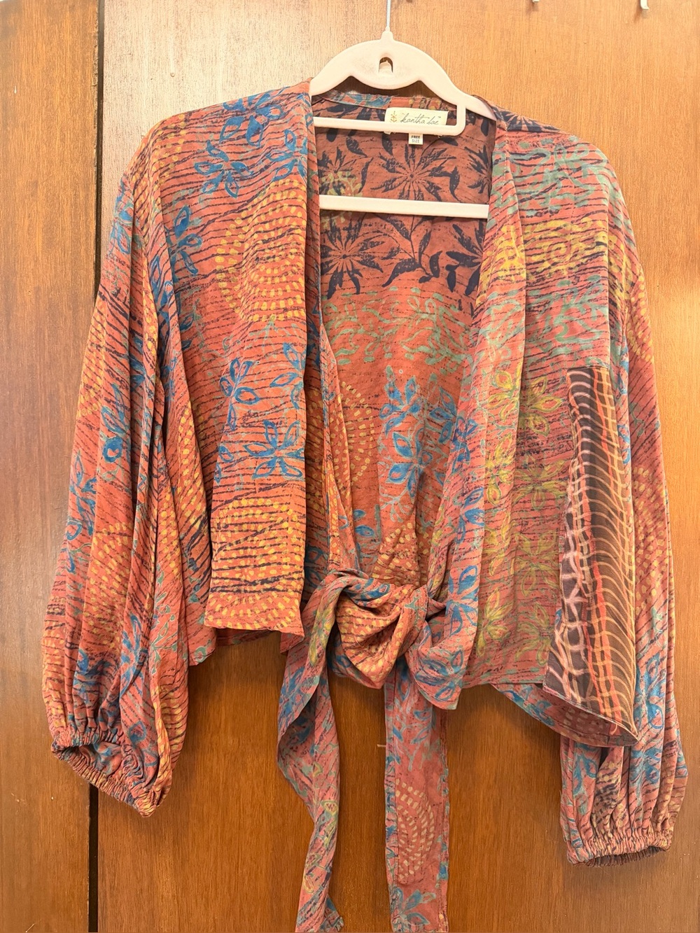 Kantha Bae Opal shrug NWOT